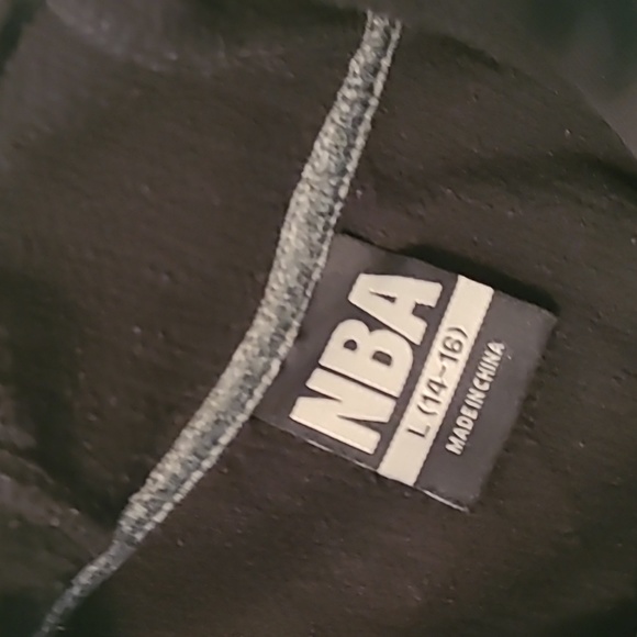 NBA Sleeveless Hoodie - Black - Picture 2 of 3